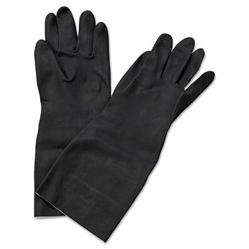Boardwalk® Neoprene Flock-lined Gloves, Long-sleeved, 12", X-large, Black, Dozen freeshipping - TVN Wholesale
